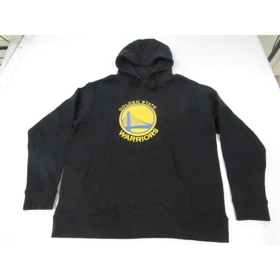 Golden State Warriors Mens Size XL XLarge Black Hoodie Image 1