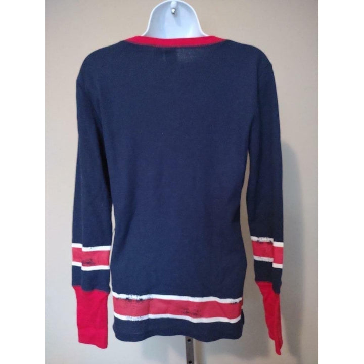 Montreal Canadiens Womens Size L Large Blue G-III Shirt Image 3