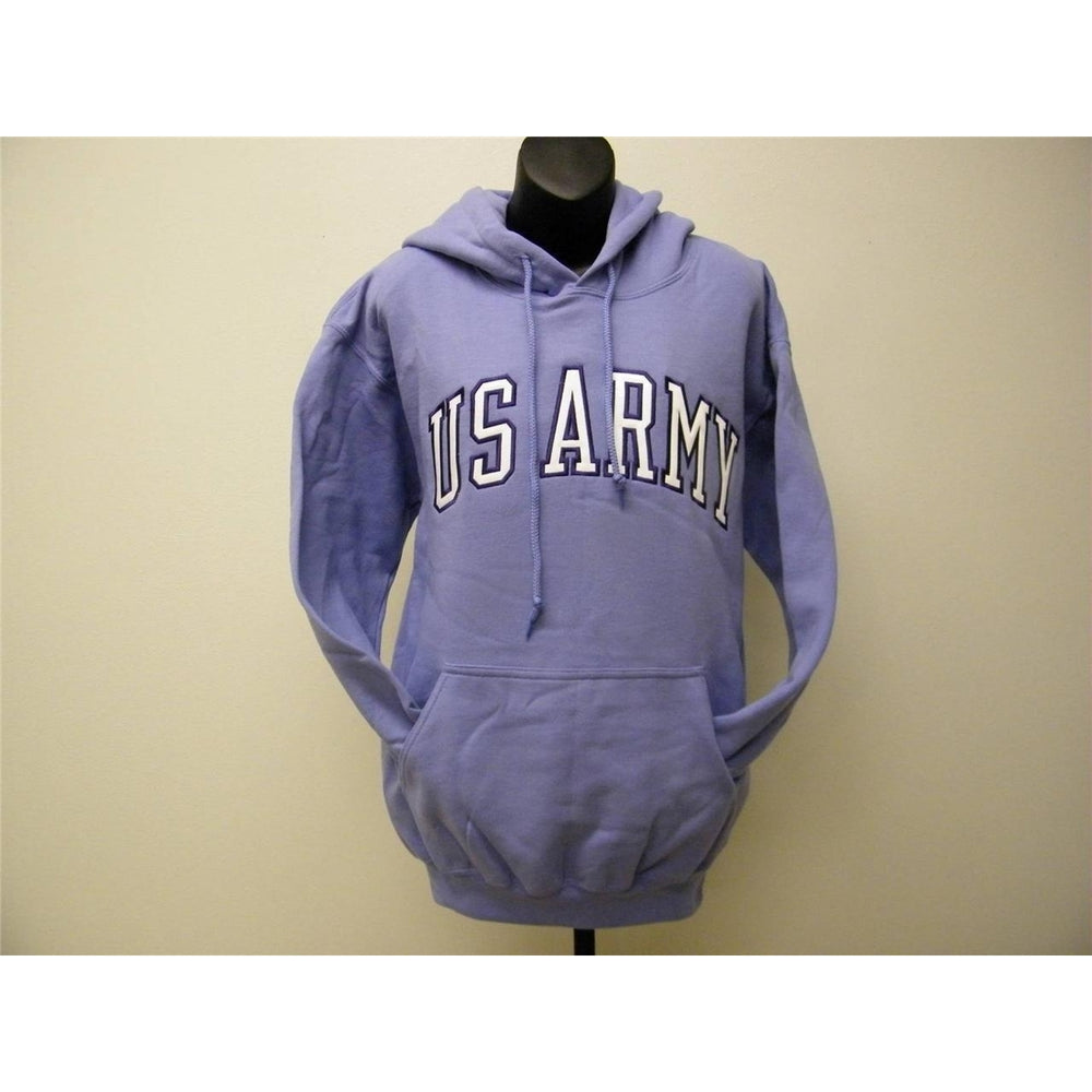 United States Army Womens Medium (M) Purple Hoodie Image 2