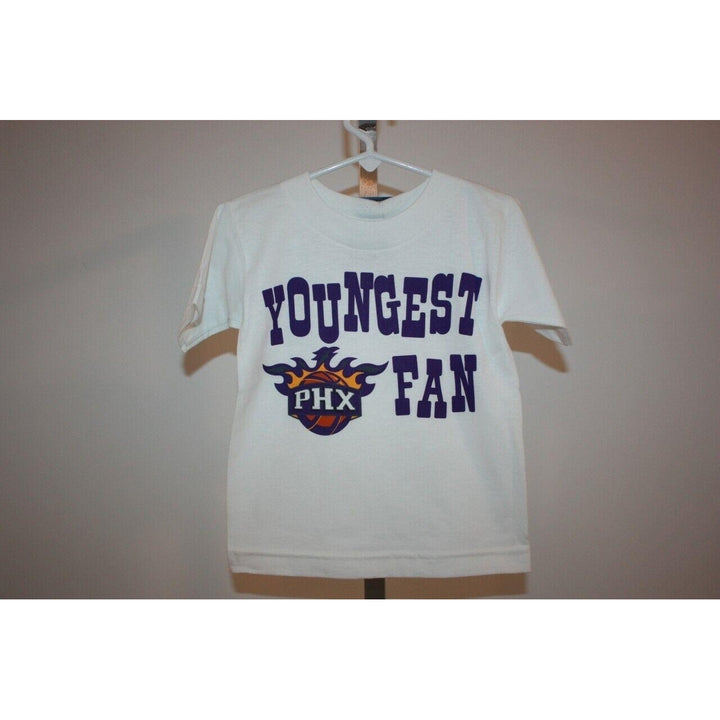 Phoenix SUNS TODDLER Infant Size 3T White Adidas T-Shirt Image 1