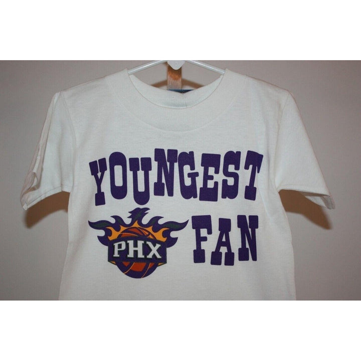 Phoenix SUNS TODDLER Infant Size 3T White Adidas T-Shirt Image 2