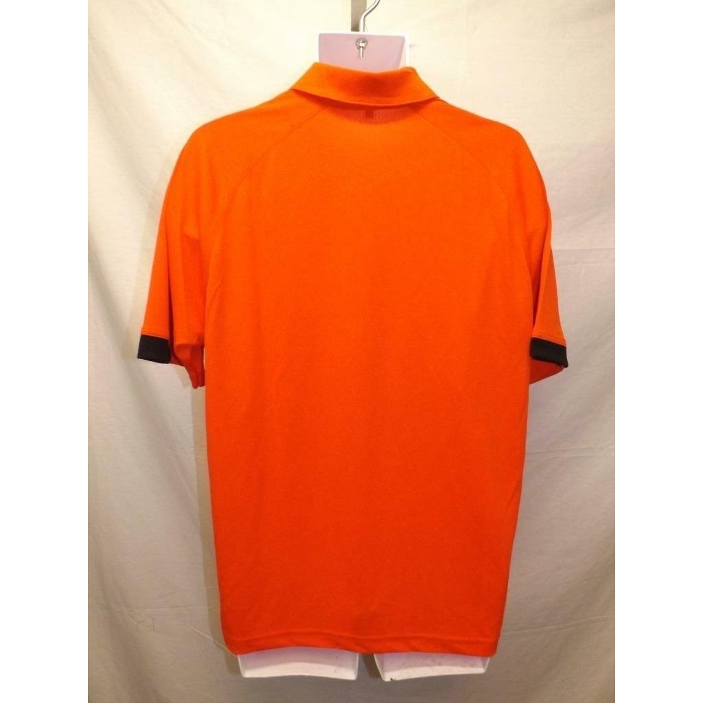 US Army USA Mens Size L Large Orange Polo Shirt Image 4