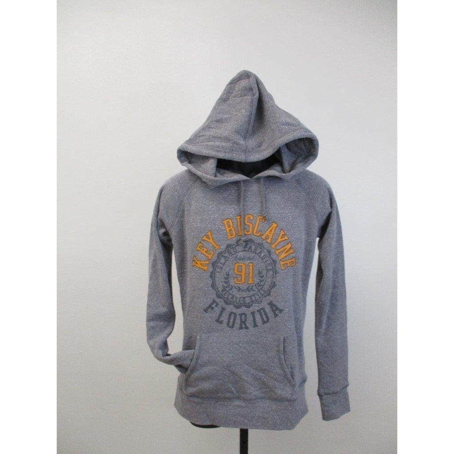 Key Biscayne FL Florida Womens Size M Medium Gray Light Hoodie Image 1