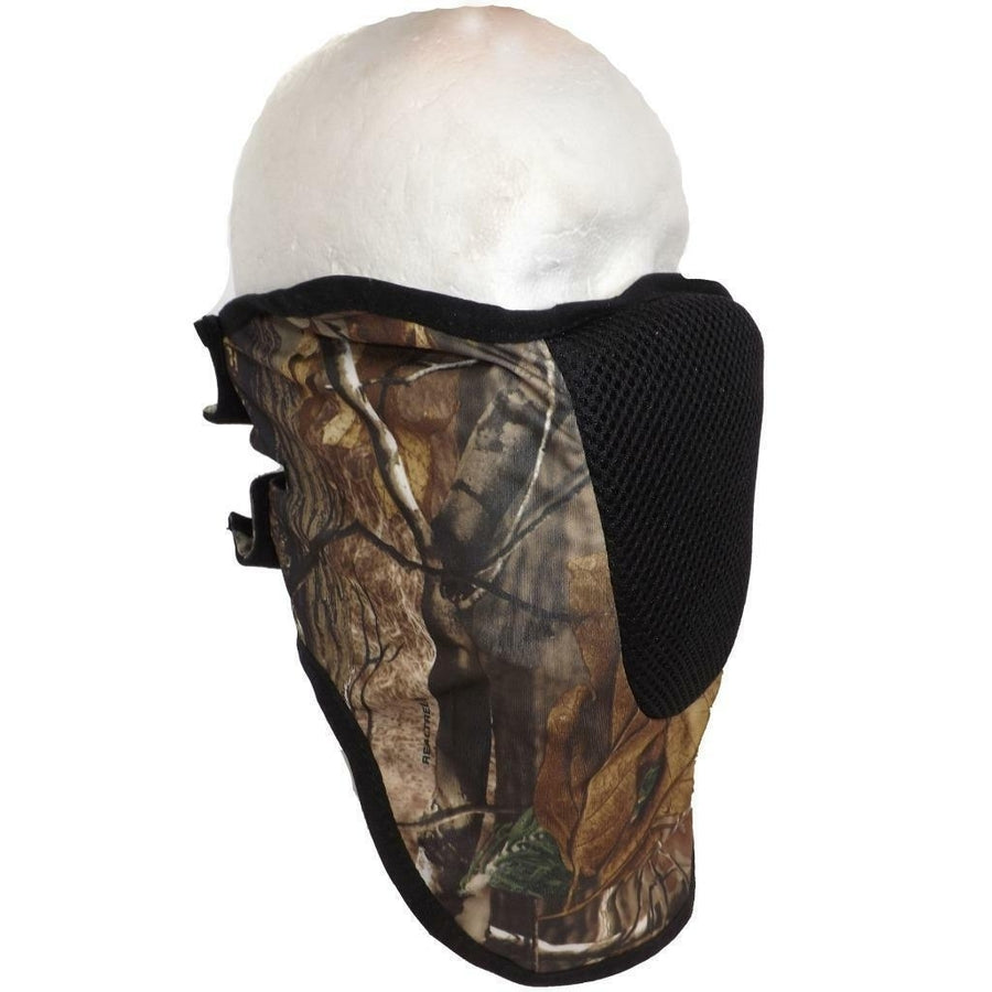 Outdoor Realtree Hunting Exchanger Warm Air System Half-Mask Adult Mens OSFA Image 1