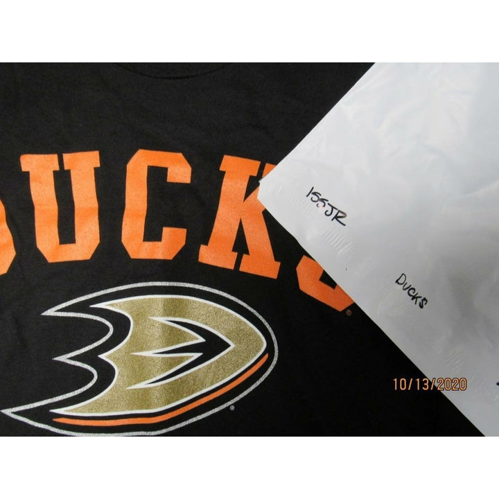 Anaheim Ducks Mens Size XL XLarge Gray Majetic Shirt Image 6