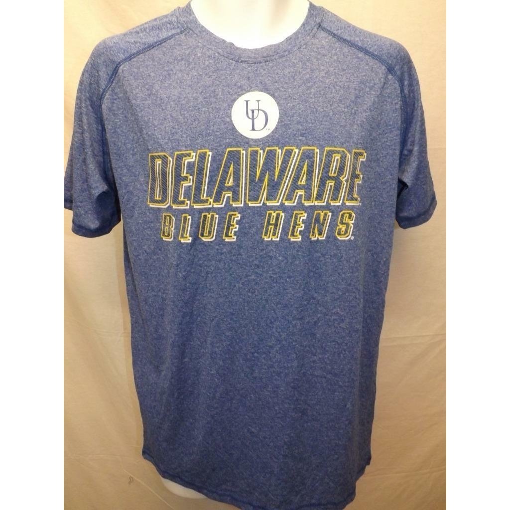 Delaware Blue Hens Mens Size M Medium Polyester Performance Shirt Image 4