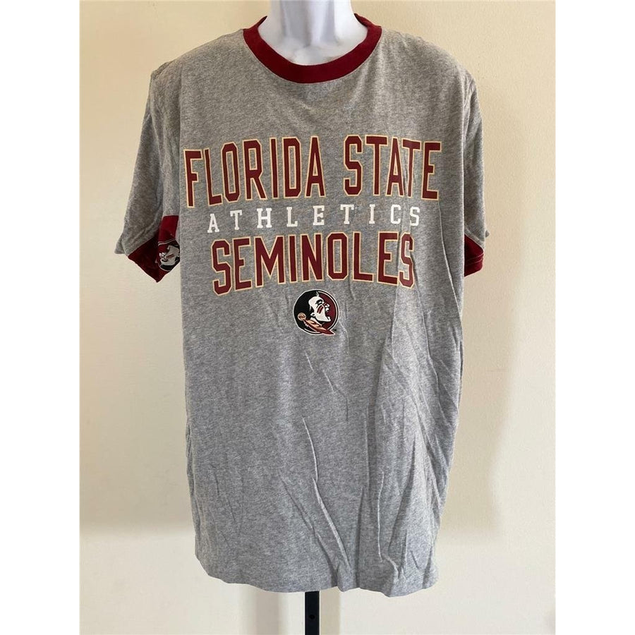 Florida State Seminoles Mens Size L Large Gray Hands High Shirt Image 1