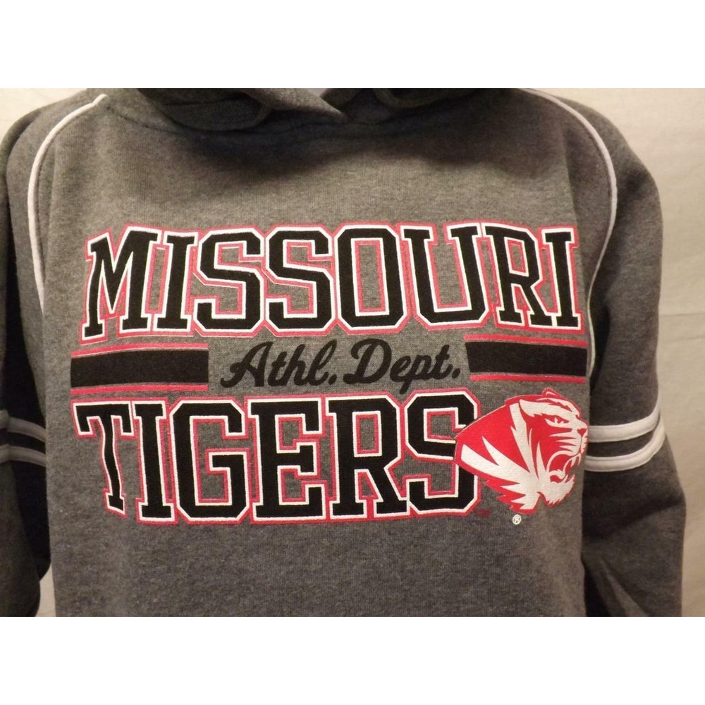 Missouri Tigers Womens Size M Medium Gray Hoodie Image 2