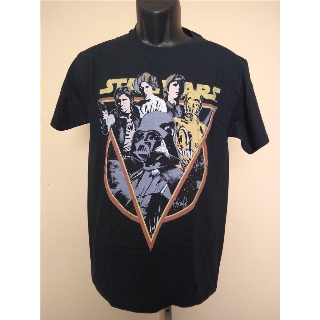 Star Wars Mens Size S Small Black Shirt Image 1