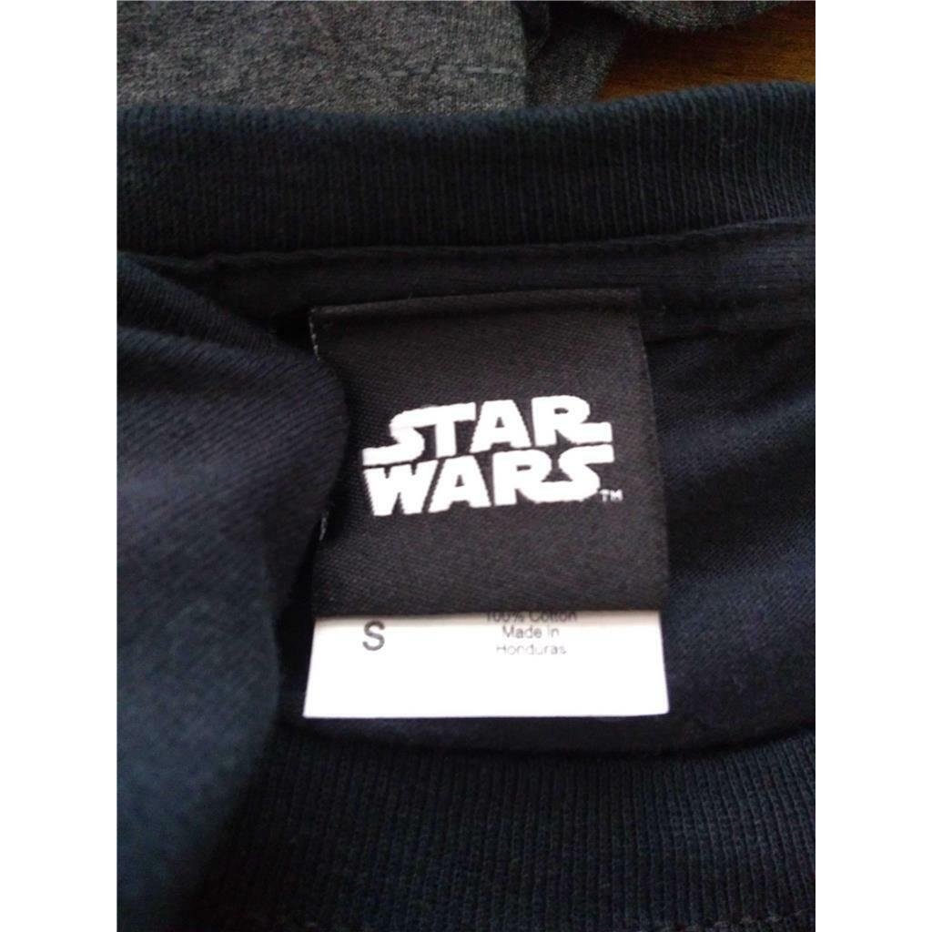 Star Wars Mens Size S Small Black Shirt Image 4