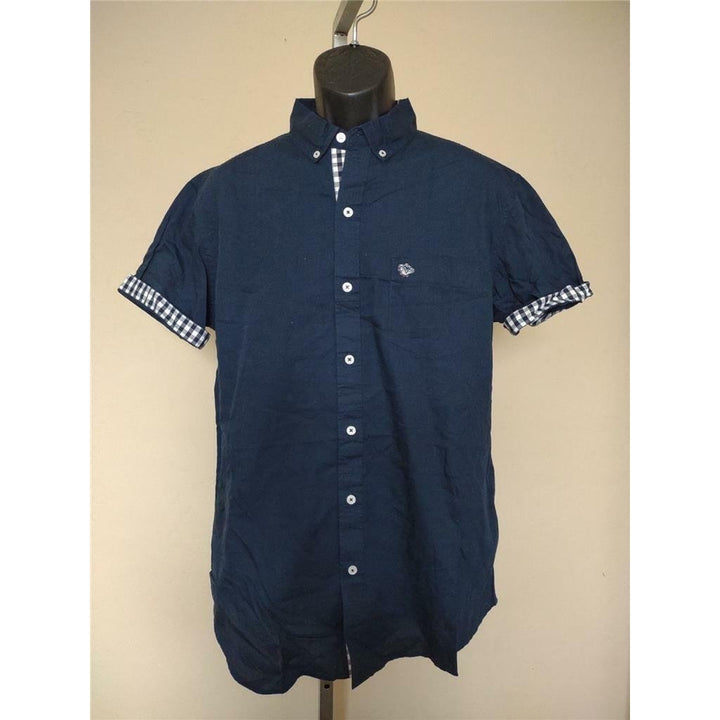 Gonzaga Bulldogs Mens Size M Medium Blue Button Down Shirt Image 1