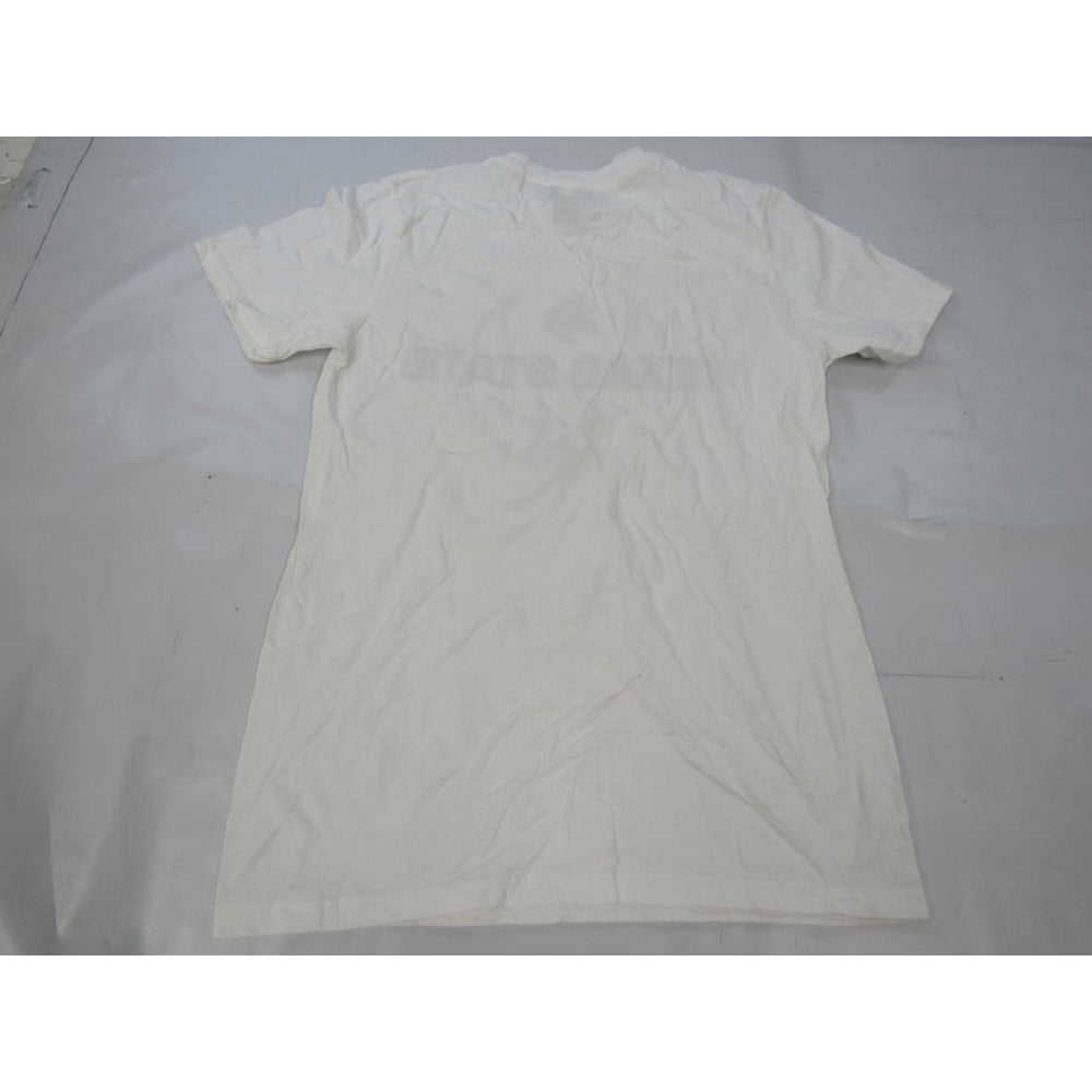 Texas State Mens Size S Small Adidas White Shirt Image 2