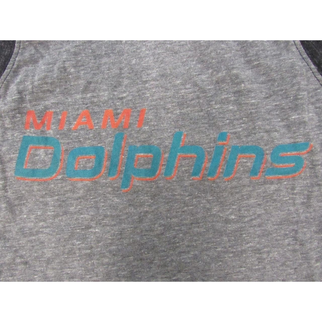 Miami Dolphins 1 Tua Tagovailoa Mens Size S Small Gray Muscle Shirt Image 3