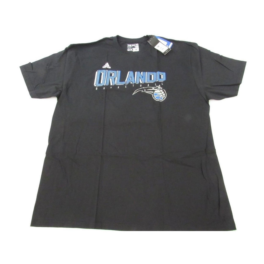 Orlando Magic Basketball Mens Size 2XL 2XLarge Black Adidas Shirt 22 Image 1