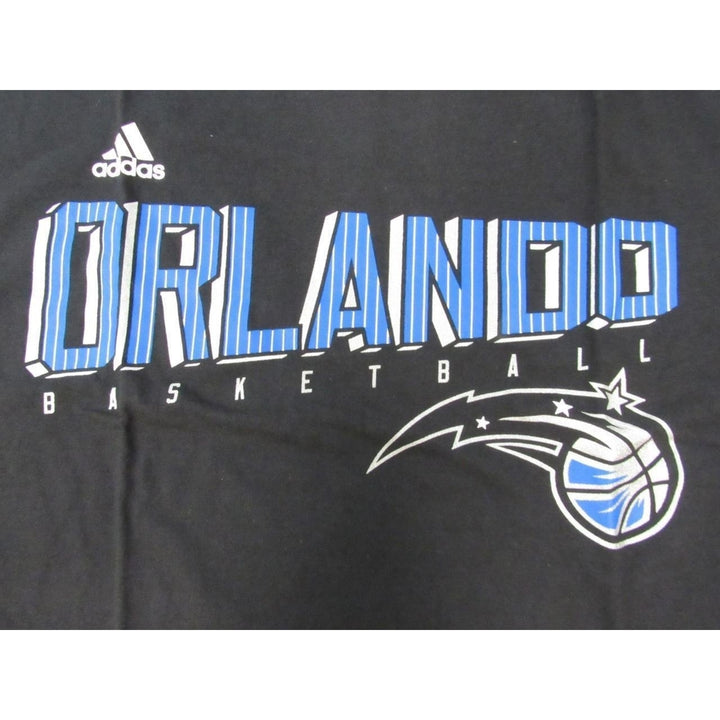 Orlando Magic Basketball Mens Size 2XL 2XLarge Black Adidas Shirt 22 Image 3