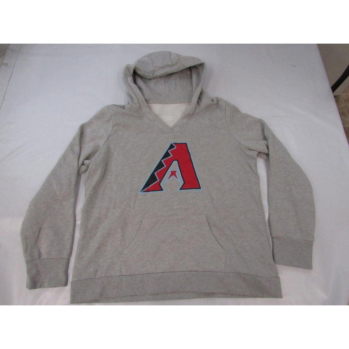 Arizona Diamondbacks Womens Size 3XL 3XLarge Gray Hoodie Image 3