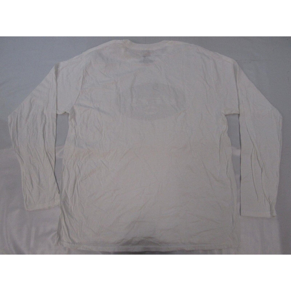 York Jets Mens Size XL XLarge White Long Sleeve Shirt Image 2