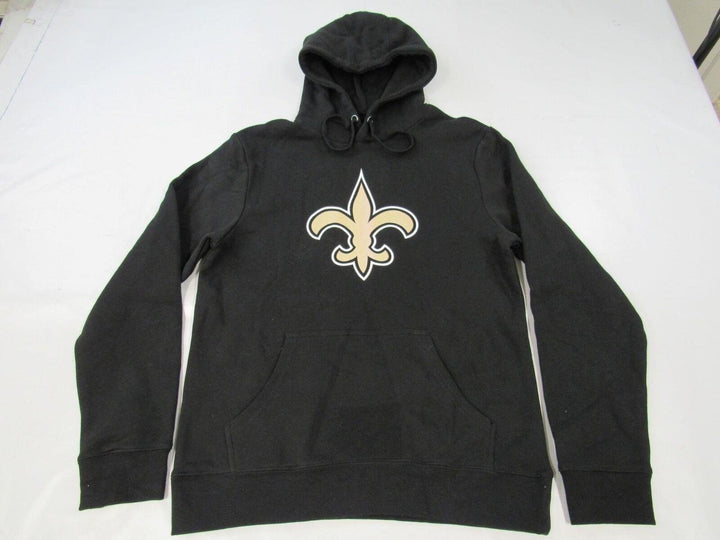 Orleans Saints Mens Size M Medium Black Hoodie Image 1