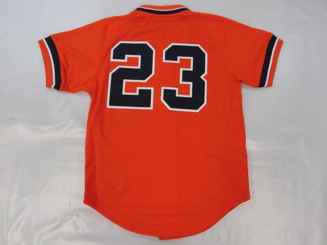 1993 Kirk Gibson Tigers 23 Mens S Mitchell and Ness Authentic Batting Jersey 130 Image 2