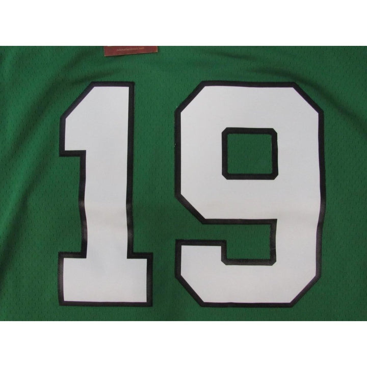 1996 Keyshawn Johnson 19 NY Jets Mens Size S Mitchell and Ness Legacy Jersey 150 Image 2