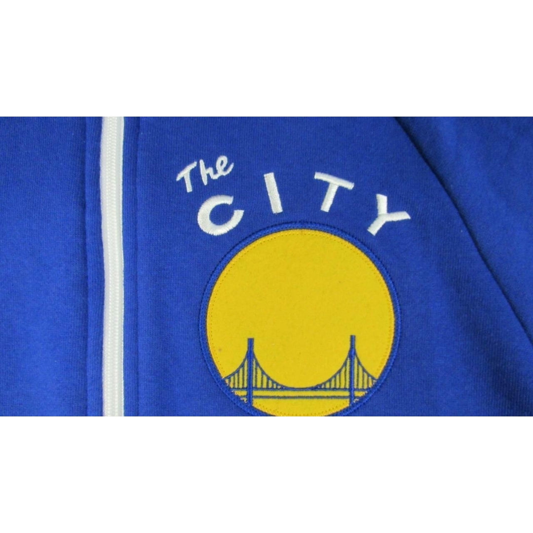 1975 NBA Finals Golden State Warriors Mens Size L Large Mitchell and Ness Jacket Image 2