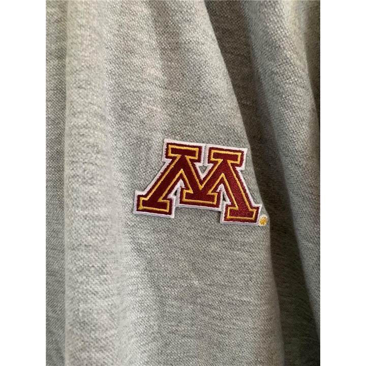 Minnesota Golden Gophers Mens Size 6X Gray Russell Polo Image 2