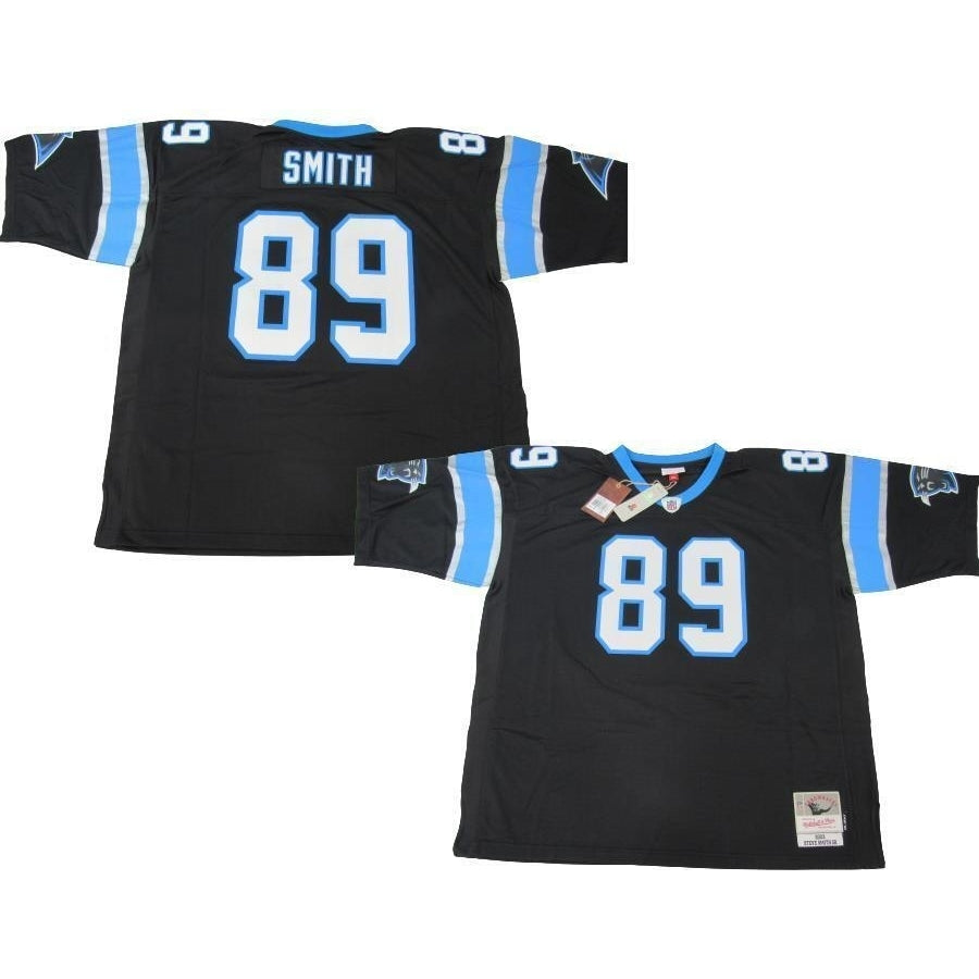 2003 Steve Smith Sr. 89 Carolina Panthers Mens 3XL Mitchell and Ness Jersey 160 Image 1