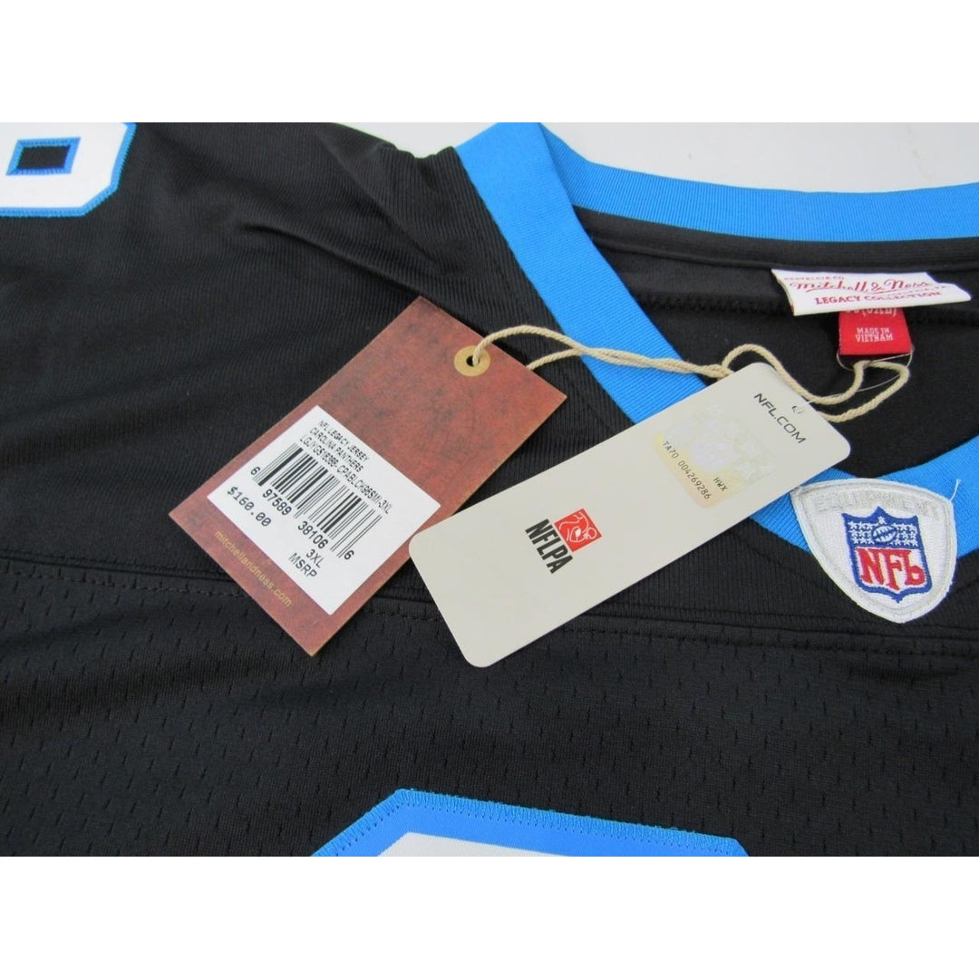 2003 Steve Smith Sr. 89 Carolina Panthers Mens 3XL Mitchell and Ness Jersey 160 Image 3