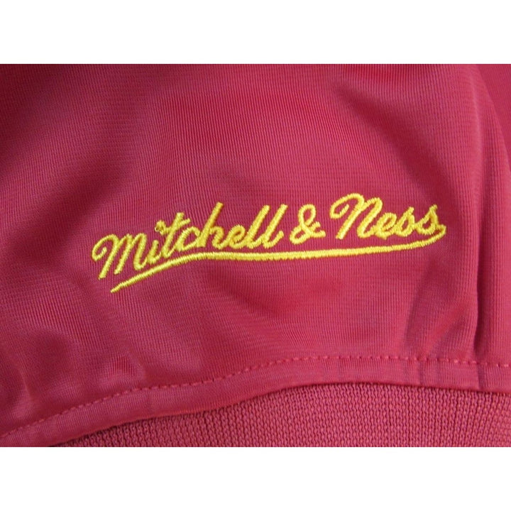 1995 Finals Houston Rockets Mens Size 4XL Mitchell and Ness Track Jacket 110 Image 4