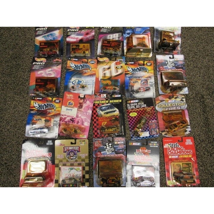 20 Hot Wheels Racing Champions 1/64 Nascar Vintage Stock Car Die Cast lot Image 1