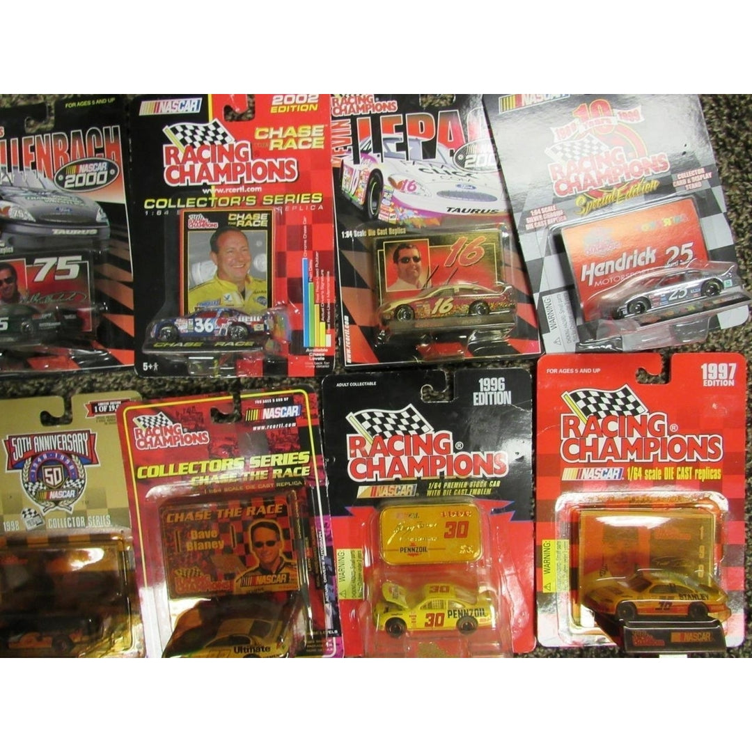 20 Racing Champions 1/64 Nascar 1996-2002 Vintage Stock Car Die Cast lot Image 4