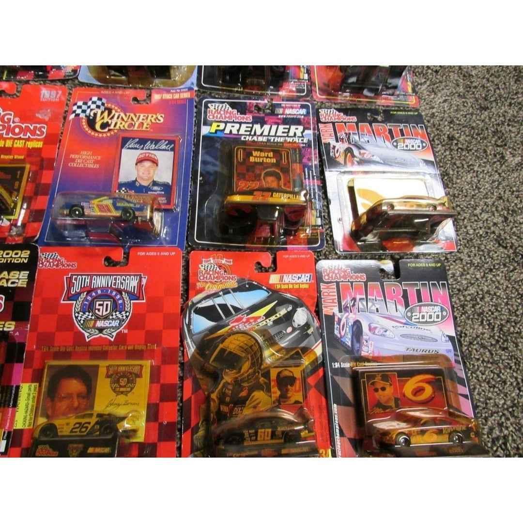 20 Racing Champions 1/64 Nascar 1997-2002 Vintage Stock Car Die Cast lot Image 3