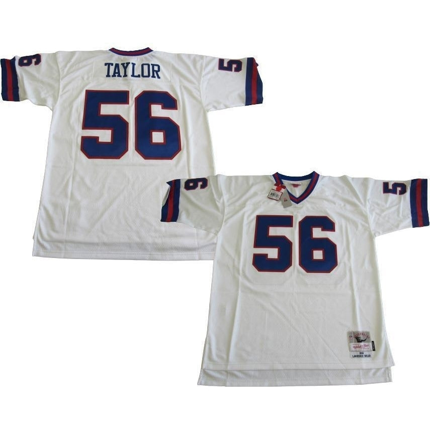 1986 Lawrence Taylor 56 NY Giants Mens S (36) Mitchell and Ness Jersey 150 Image 1