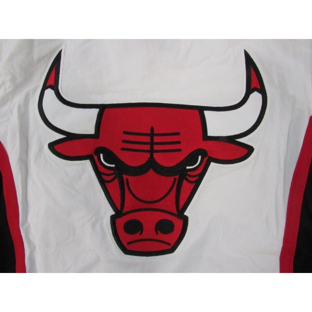 1998 Chicago Bulls NBA Finals Mens Mitchell and Ness Warm Up Authentic Jacket 225 Image 2