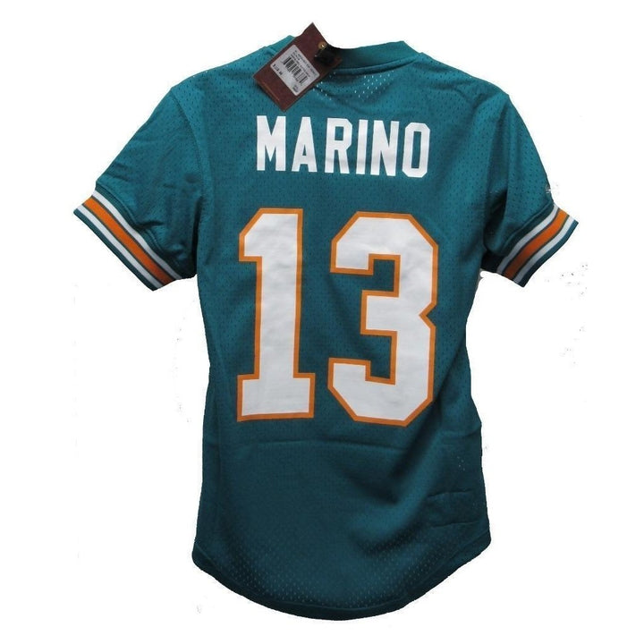 1994 Dan Marino 13 Dolphins Mens Size 2XL Mitchell and Ness Jersey 110 Image 3