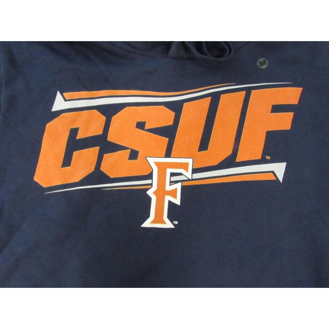 California State University Fullerton Titans Mens Size M Navy Blue Hoodie Image 3