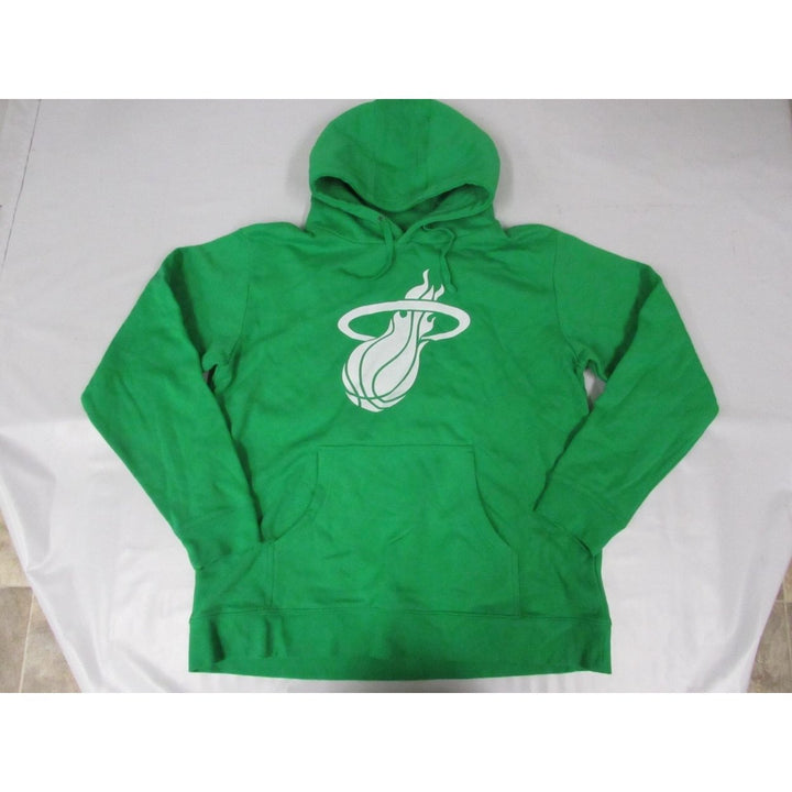 Miami Heat Mens Size XL XLarge Green Hoodie Image 1