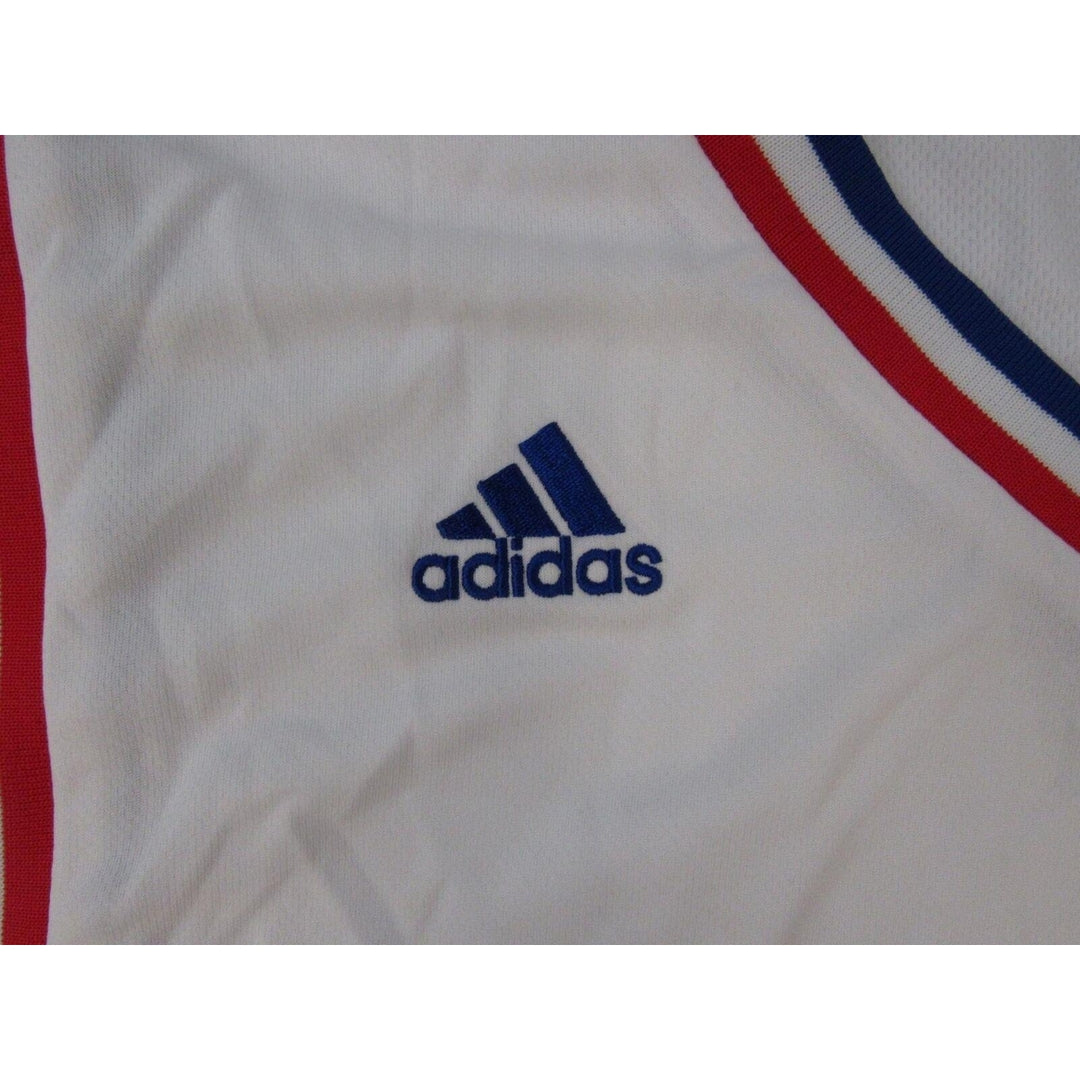 Philadelphia 76ers Mens Size L Large White Adidas Jersey Image 3