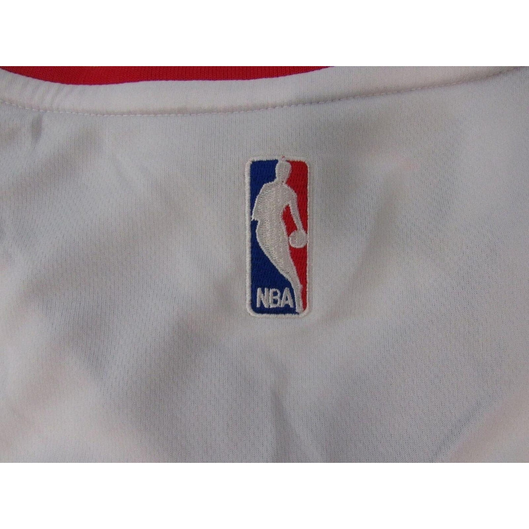 Philadelphia 76ers Mens Size L Large White Adidas Jersey Image 6