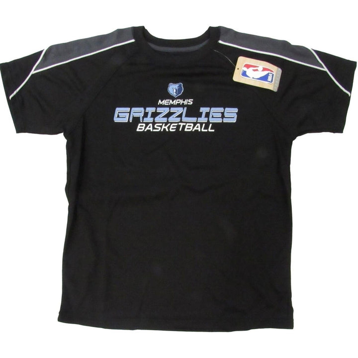 Memphis Grizzlies YOUTH Size L Large 14/16 Majestic Shirt Image 1