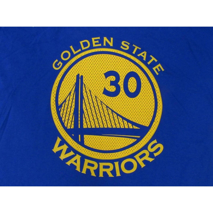 Golden State Warriors 30 Stephen Curry Mens Size M Medium Adidas Blue Shirt Image 4