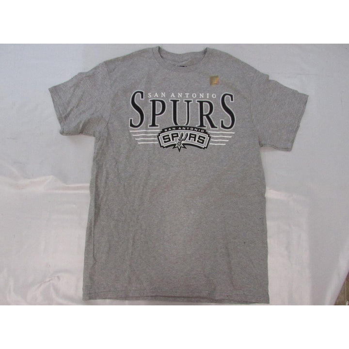 San Antonio Spurs Basketball Mens Size M Medium Grey Shirt Image 1