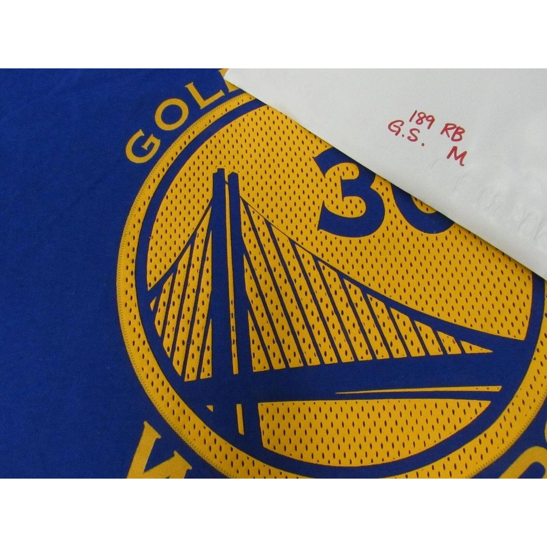 Golden State Warriors 30 Stephen Curry Mens Size M Medium Adidas Blue Shirt Image 6