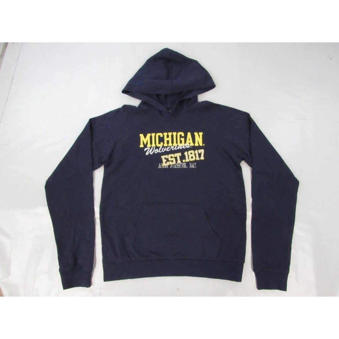 University of Michigan Wolverines Womens Size M Medium Navy Blue Hoodie Image 1