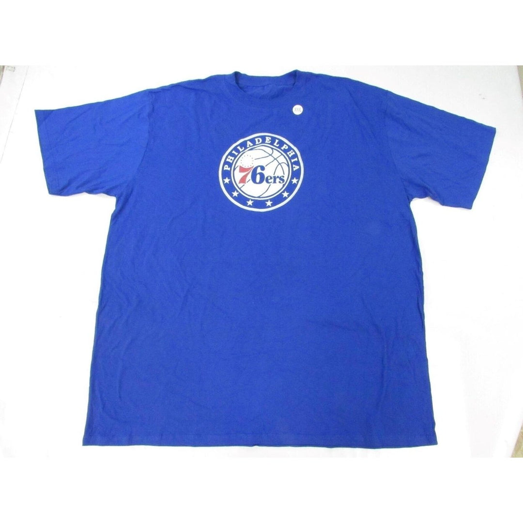 Philadelphia 76ers Mens Size 3XL 3XLarge Blue Shirt Image 1