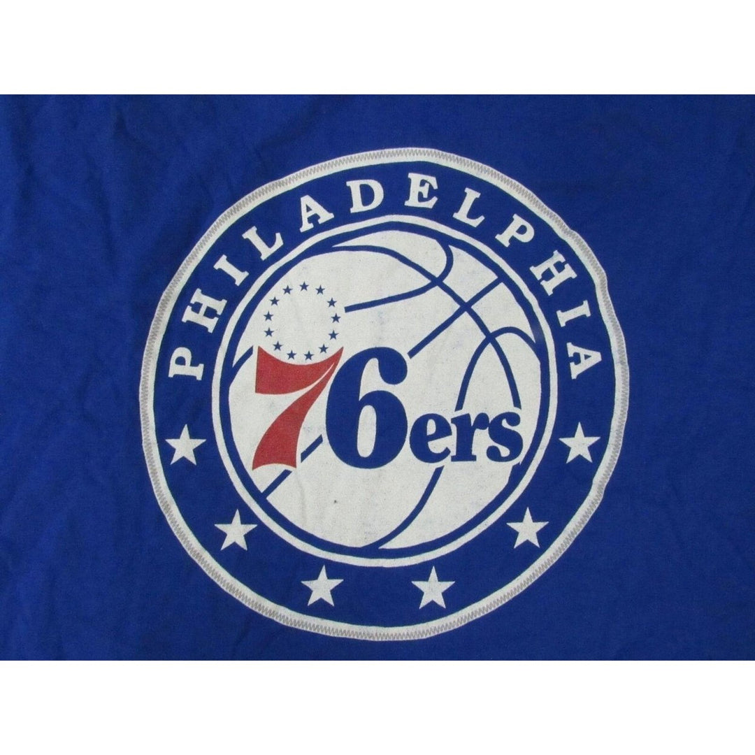 Philadelphia 76ers Mens Size 3XL 3XLarge Blue Shirt Image 3