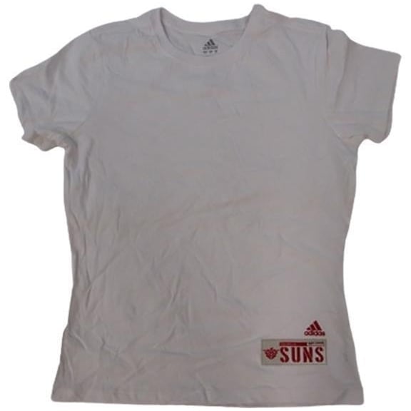 Phoenix Suns Womens Size M Medium White Adidas Shirt Image 1