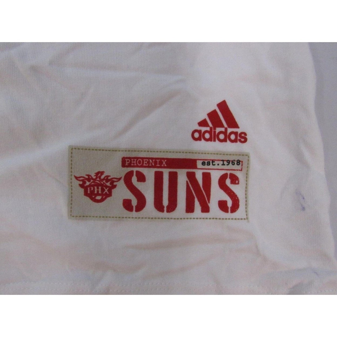 Phoenix Suns Womens Size M Medium White Adidas Shirt Image 3