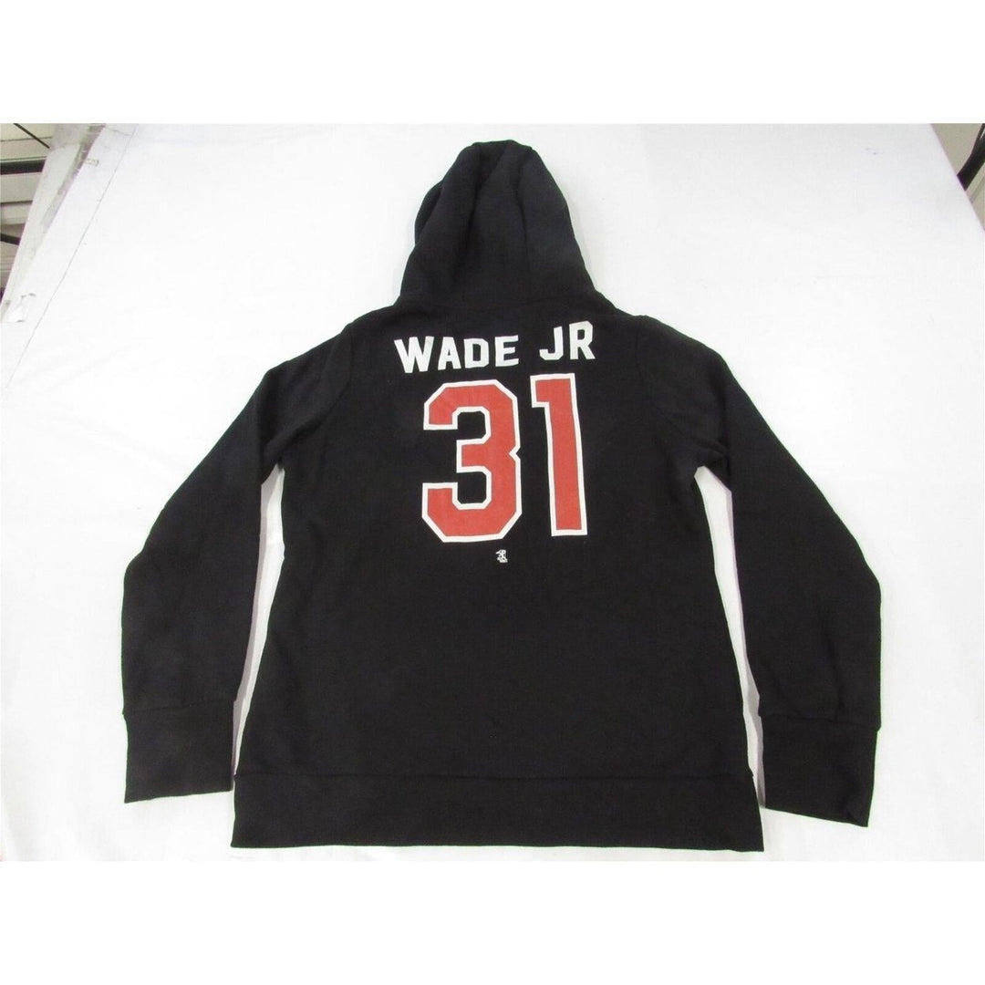 San Francisco Giants 31 LaMonte Wade Jr Womens Size M Medium Black Hoodie Image 2