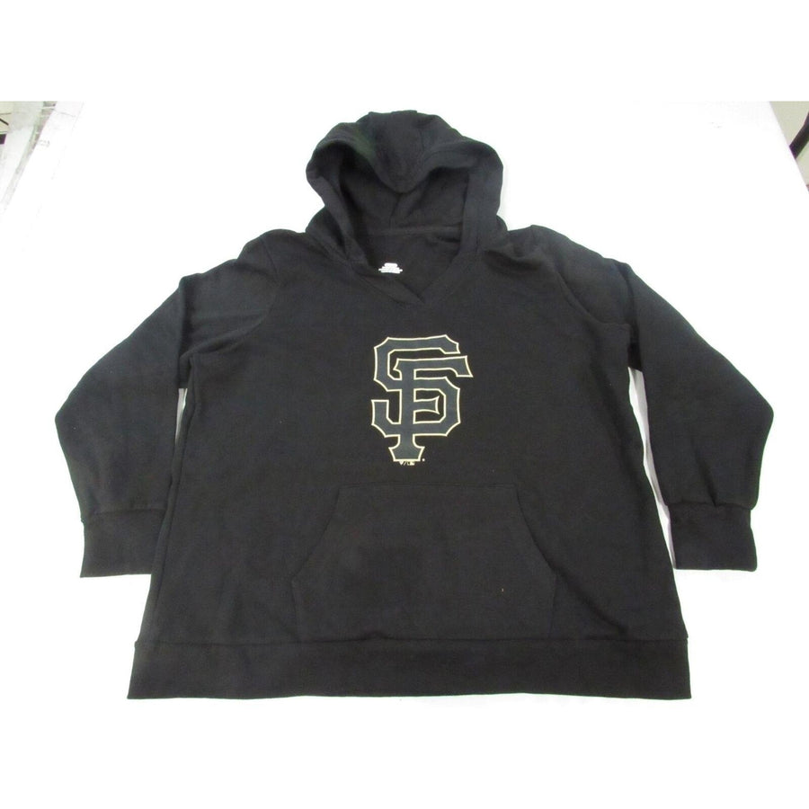 San Francisco Giants Womens Size XL XLarge Black Hoodie Image 1